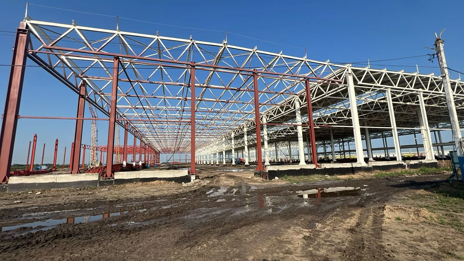 Строительство индустриально-логистического комплекса